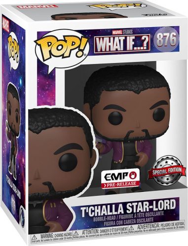 What If...? Vinylová figurka č. 876 TChalla Star Lord Sberatelská postava standard