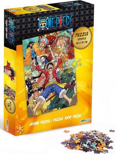 One Piece Puzzle Straw Hat Crew Puzzle vícebarevný