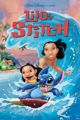 Lilo & Stitch Wave Surf plakát vícebarevný