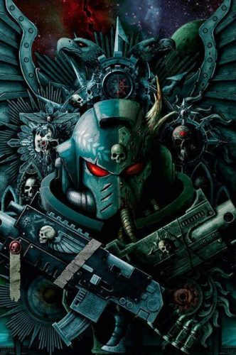 Warhammer 40.000 Dark Imperium plakát vícebarevný