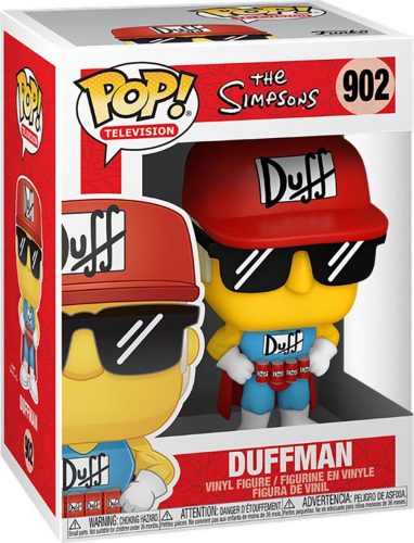 Die Simpsons Vinylová figúrka c. 902 Duffman Sberatelská postava standard