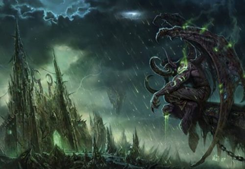 World Of Warcraft Illidan Stormrage plakát vícebarevný