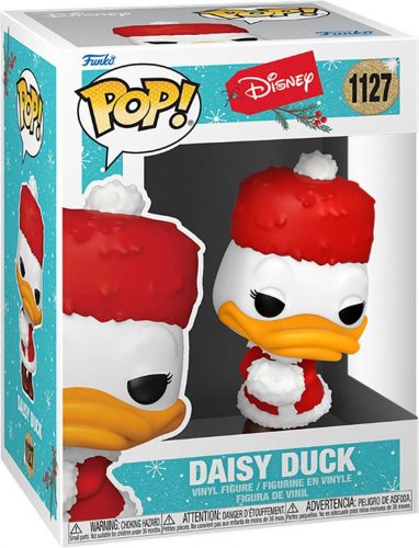 Disney Vinylová figurka č. 1127 Daisy Duck (Holiday) Sberatelská postava standard