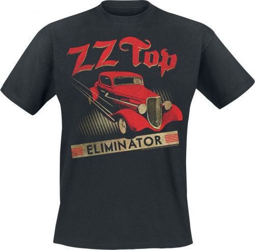 ZZ Top Eliminator Tričko černá