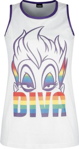 Disney Villains Ursula - Diva Dámský top bílá