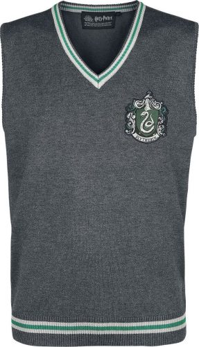 Harry Potter Sveter bez rukávov Harry Potter Slytherin Bez rukávů antracitová