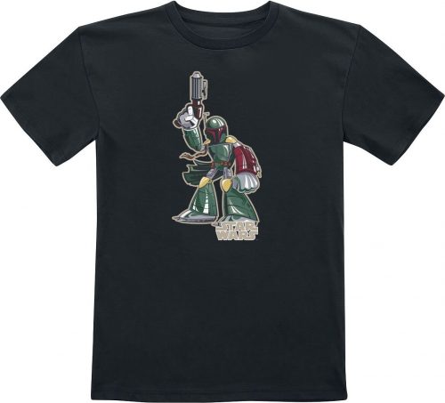 Star Wars Kids - Boba Fett detské tricko černá