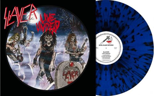 Slayer Live Undead LP potřísněné