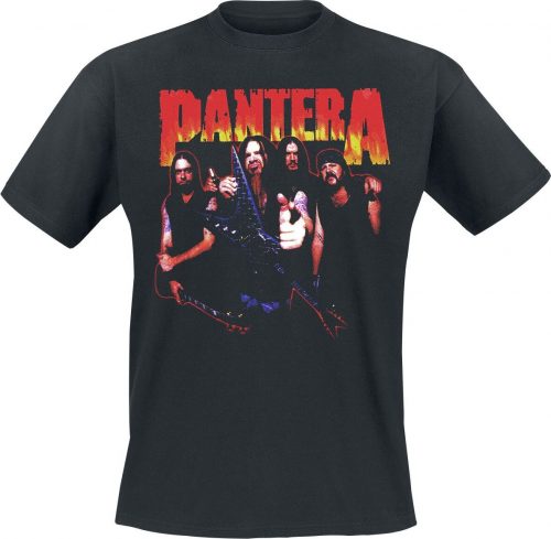 Pantera Vulgar Vintage Tričko černá