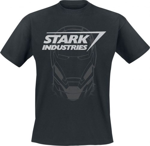 Iron Man Stark Industries Tričko černá