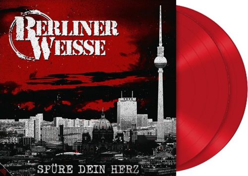 Berliner Weisse Spüre dein Herz 2-LP červená