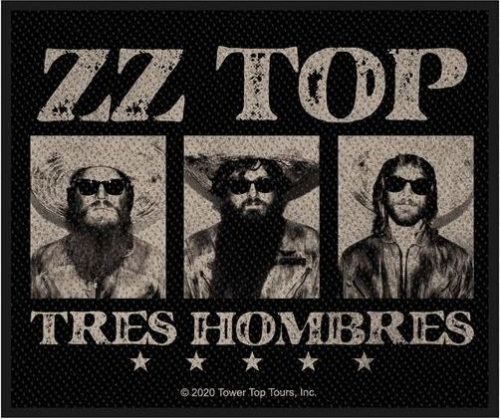 ZZ Top Tres Hombres nášivka cerná/šedá