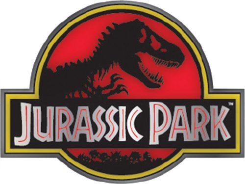 Jurassic Park Jurassic Park Logo Odznak vícebarevný