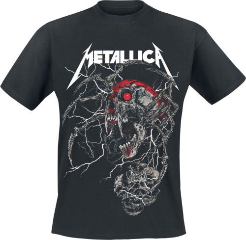 Metallica Spider Dead Tričko černá