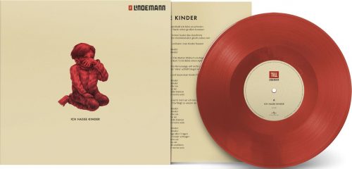 Till Lindemann Ich hasse Kinder 7 inch-SINGL bordová