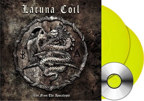 Lacuna Coil Live from the apocalypse 2-LP & DVD barevný