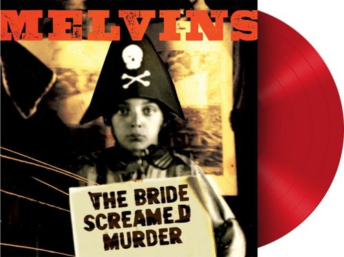 Melvins The bride screamed murder LP červená