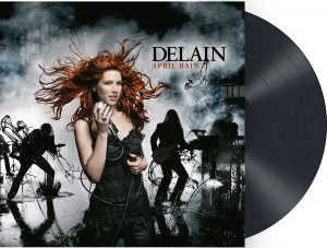 Delain April rain LP černá