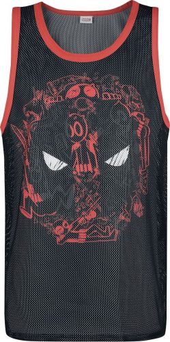 Deadpool Comic Logo Tank top černá