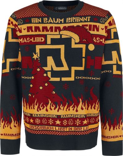 Rammstein Holiday Sweater 2020 Mikina vícebarevný