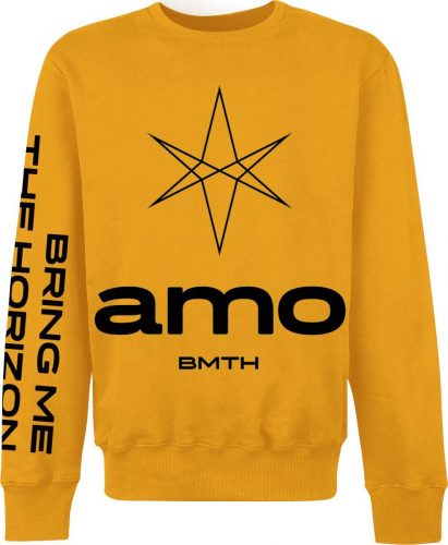 Bring Me The Horizon Amo Long Sleeve Mikina oranžová