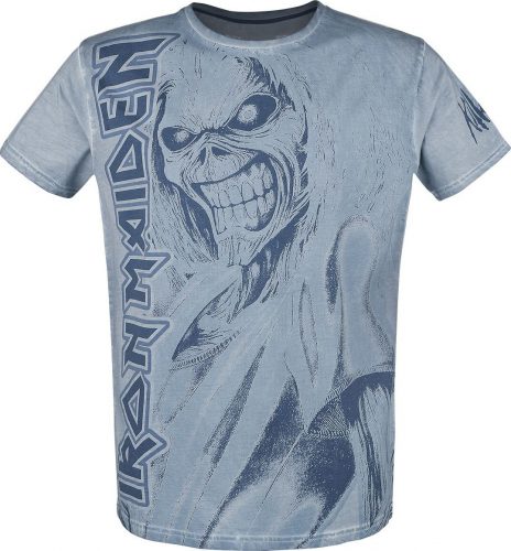 Iron Maiden EMP Signature Collection Tričko modrá/šedá