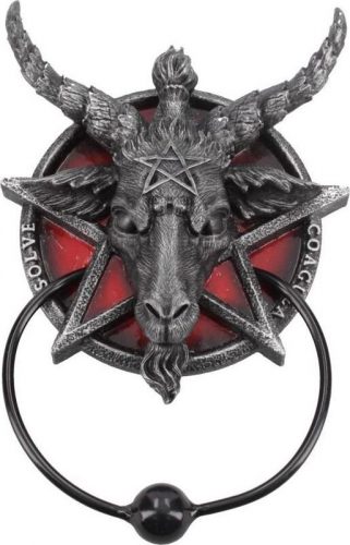 Nemesis Now Klopátko Baphomet Dekorace na dveře standard