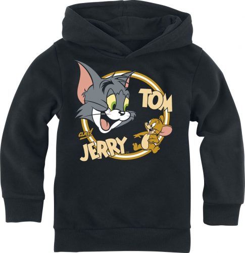 Tom And Jerry Kids - Tom And Jerry detská mikina s kapucí černá