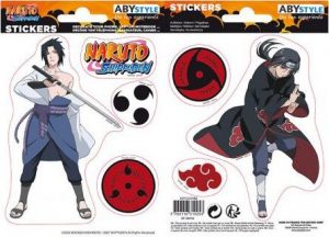 Naruto Shippuden Sasuke and Itachi sada nálepek vícebarevný