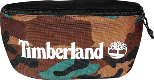 Timberland Taška s popruhem a potiskem Ledvinka černá