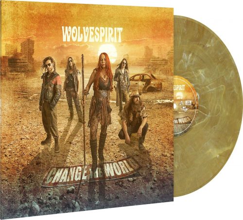 Wolvespirit Change the world 2-LP mramorovaná