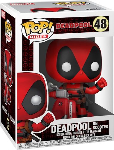 Deadpool Vinylová figúrka c. 48 Deadpool on Scooter Sberatelská postava standard