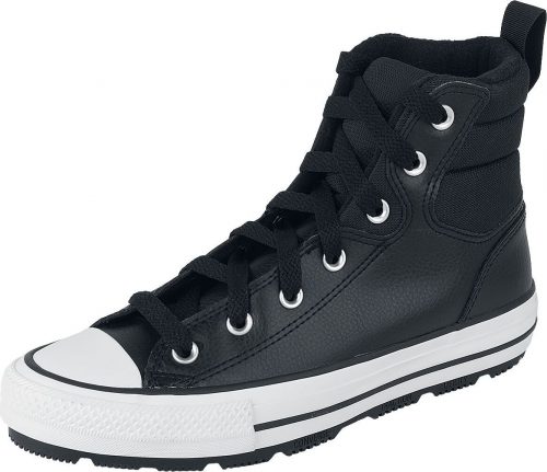 Converse Boty Chuck Taylor All Star Berkshire z imitace kůže tenisky černá