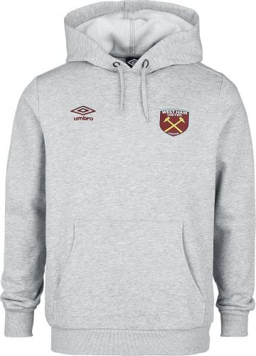 West Ham United Mikina Umbro Oh Mikina s kapucí prošedivelá