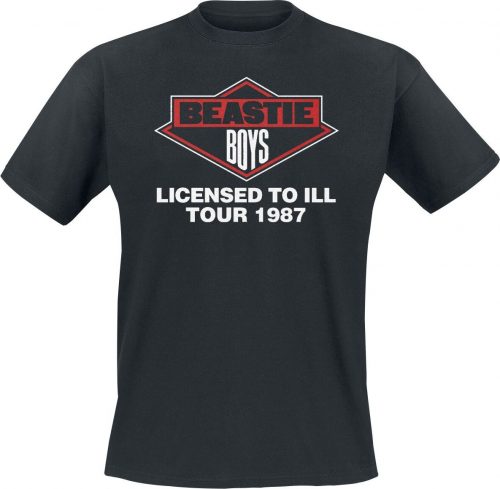 Beastie Boys Licenced To Ill 87 Tričko černá