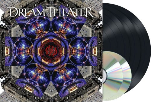 Dream Theater Lost not forgotten archives: Live in NYC - 1993 3-LP & 2-CD černá