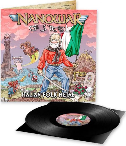 Nanowar Of Steel Italian folk metal LP černá