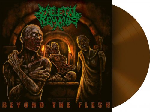 Skeletal Remains Beyond the flesh LP hnědá