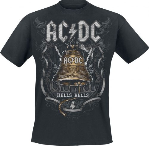 AC/DC Hells Bells Tričko černá