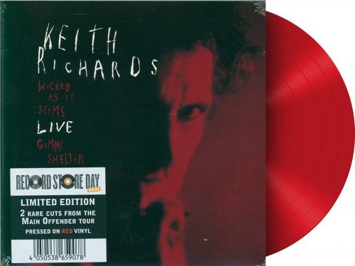 Keith Richards Wicked as it seems - RSD 2021 LP barevný