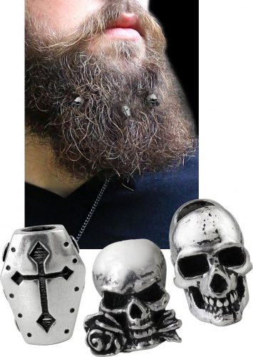 Alchemy Gothic Janus / Coffin / Alchemist Korálky do vlasů standard