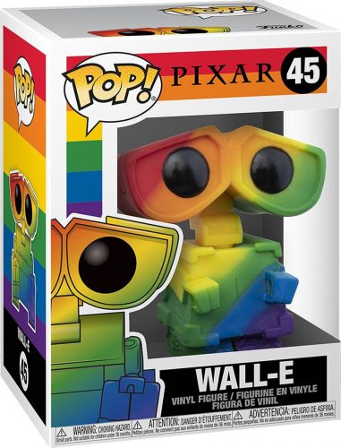 Wall-E Vinylová figurka č. 45 Pride 2020 - Wall-E (Rainbow) Sberatelská postava standard