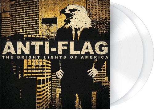 Anti-Flag The bright lights of America 2-LP bílá