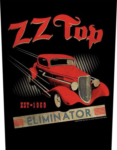 ZZ Top Eliminator nášivka na záda vícebarevný