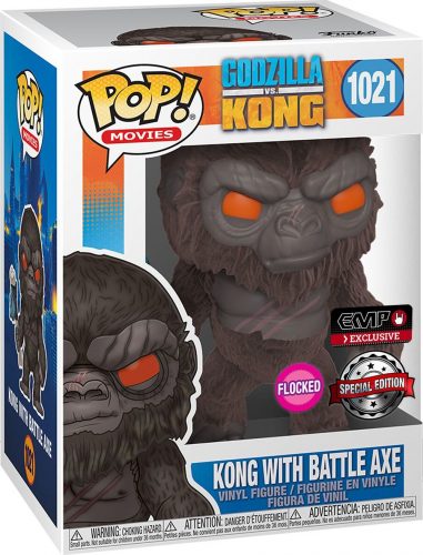 Godzilla vs. Kong Vinylová figurka č. 1021 Kong with Battle Axe (reliéfní) Sberatelská postava standard