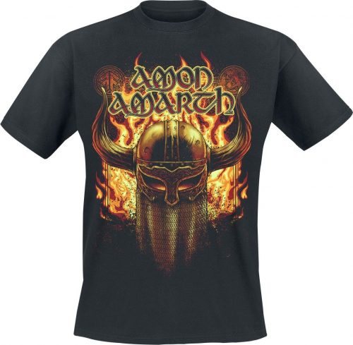 Amon Amarth Helmet Tričko černá