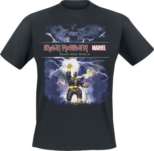 Iron Maiden Iron Maiden x Marvel Collection - Brave New World Tričko černá