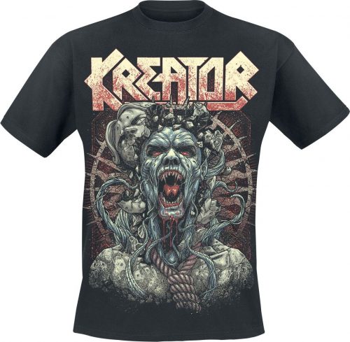 Kreator Never Die Tričko černá