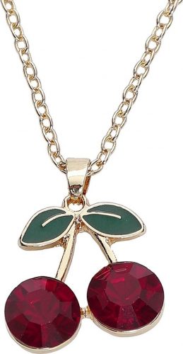 Lovett & Co. Cherry Necklace Náhrdelník - řetízek zlatá