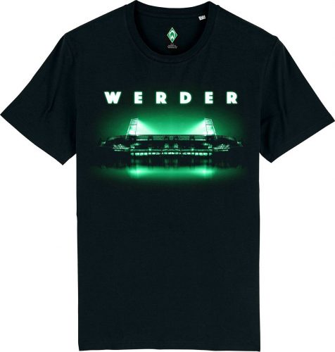 Werder Bremen Weserstadion Tričko černá